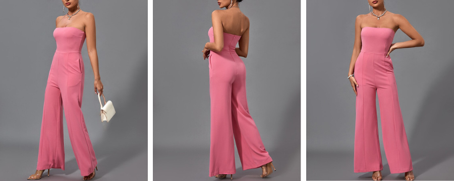 Combinaison Bustier Rose | Corset Femme