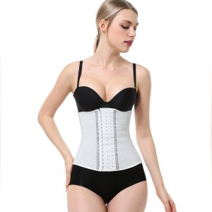 Corset Minceur Invisible en Latex (Blanc)