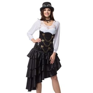 Corset Steampunk Underbust Grande Taille Genevieve