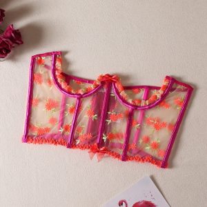 Ceinture Corset Serre Taille (Fleur), corset sexy