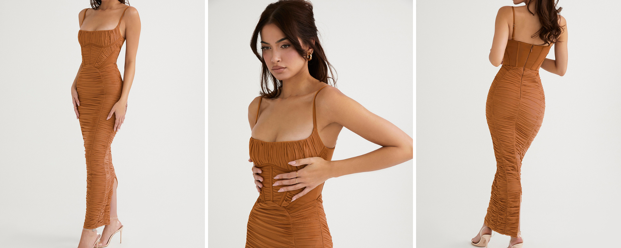 robe corset bustier longue
