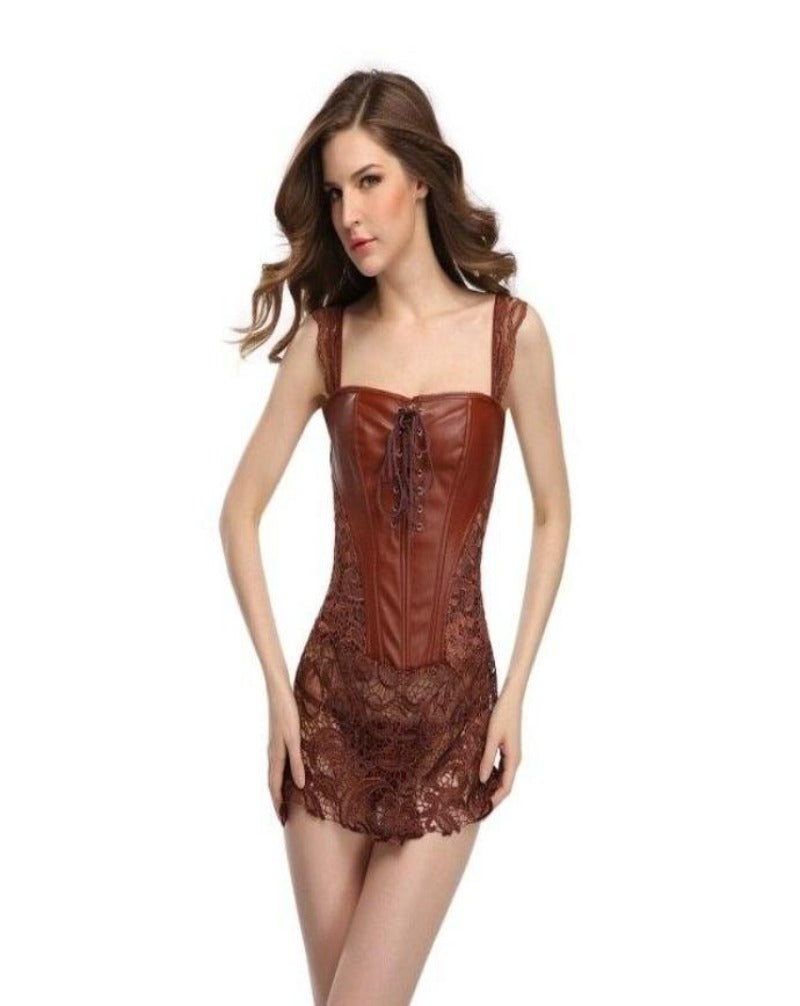 bustier-en-dentelle-marron