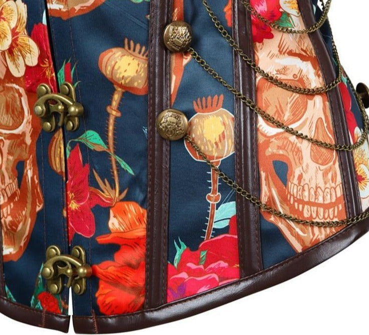 corset-afleur-avec-chaine