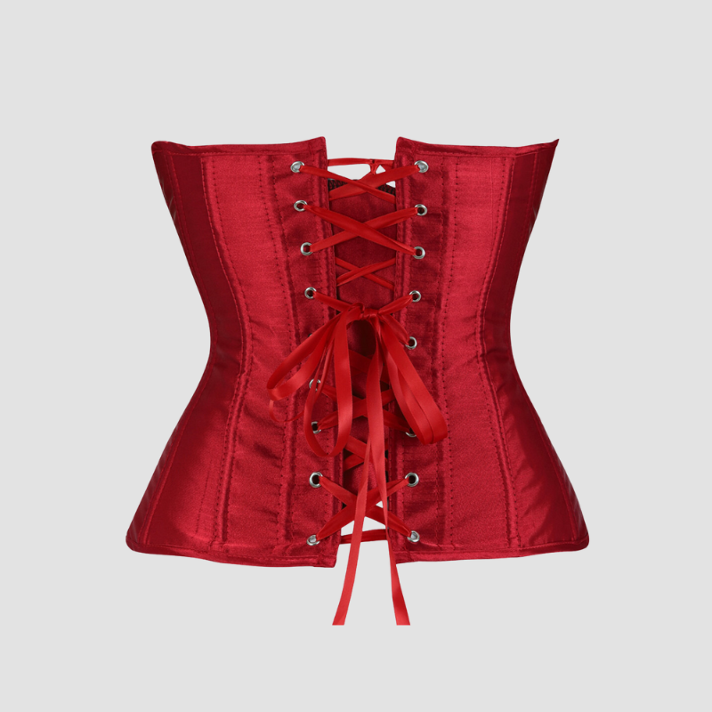 corset-femme-rouge-bordeaux-a-lacet