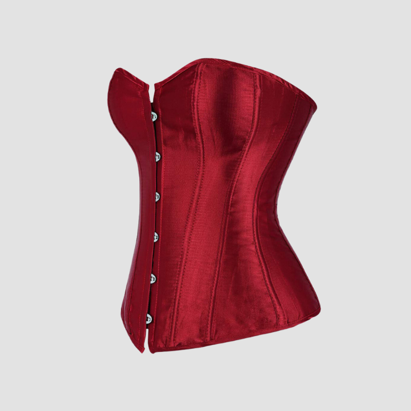 corset-femme-rouge-bordeaux