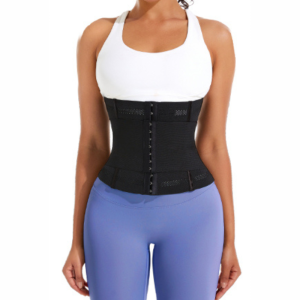 corset noir pour un ventre plat