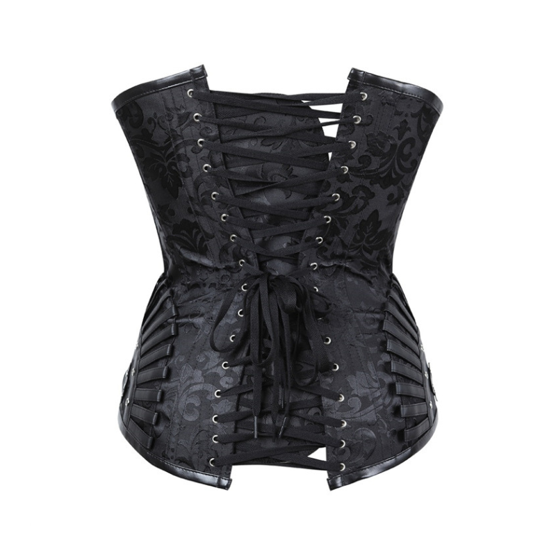 corset-pirate-noire-a-lacet