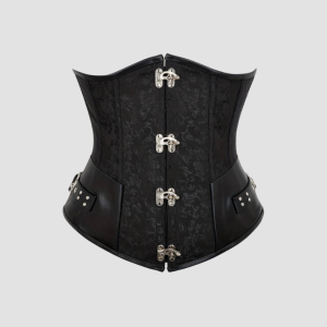 corset underbust noir festival