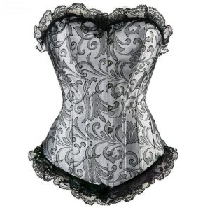 Corset Vintage Gris | Maison du Corset
