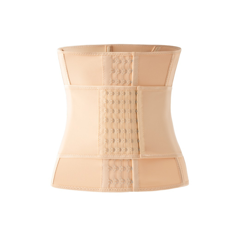 gaine-amincissant-corset gaine amincissante corset beige avec crochets d’attaches