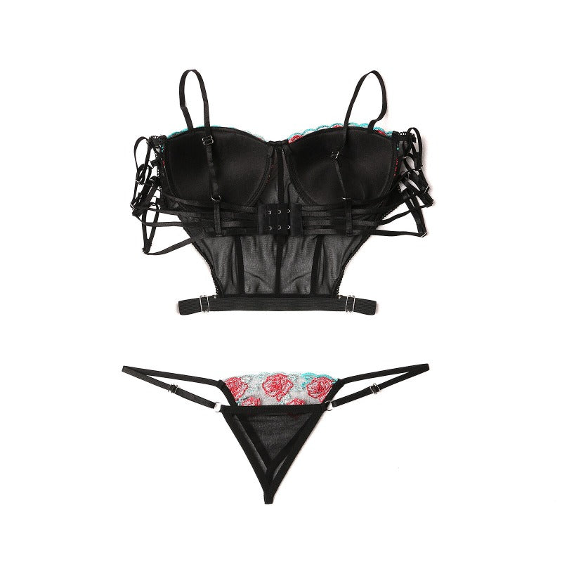 lingerie-corset-dentelle-floral