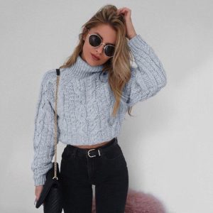 pull corset col roulé | Maison du Corset
