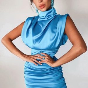 Robe corset bleu | Maison du Corset