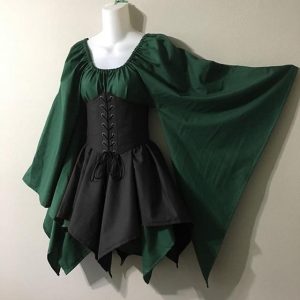 robe corset médiévale