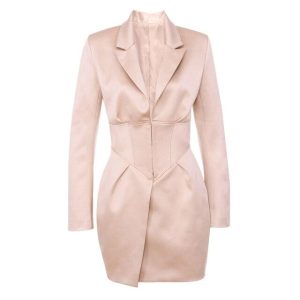 Robe avec haut corset rose | Maison du Corset