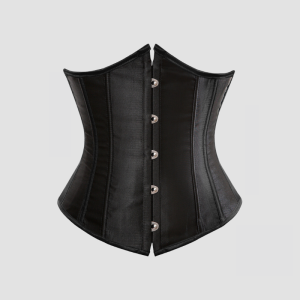 corset noir avec un coupe underbust